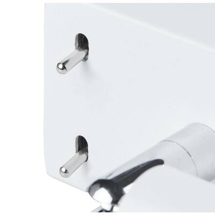 BIG WHITE QUADRASS SPOT Indoor nástěnné svítidlo s LED Spotem a objímkou E27, bílé 1003429