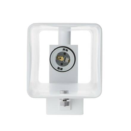 BIG WHITE QUADRASS SPOT Indoor nástěnné svítidlo s LED Spotem a objímkou E27, bílé 1003429