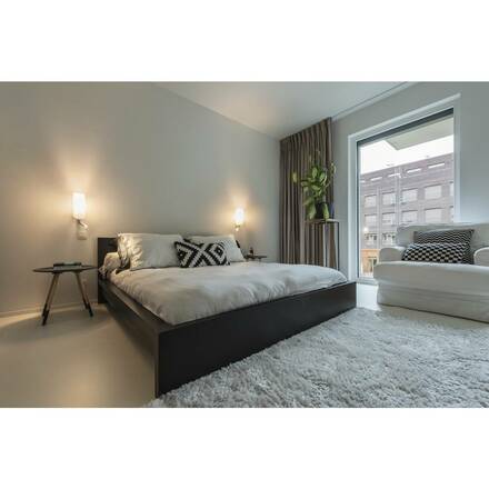 BIG WHITE QUADRASS SPOT Indoor nástěnné svítidlo s LED Spotem a objímkou E27, bílé 1003429