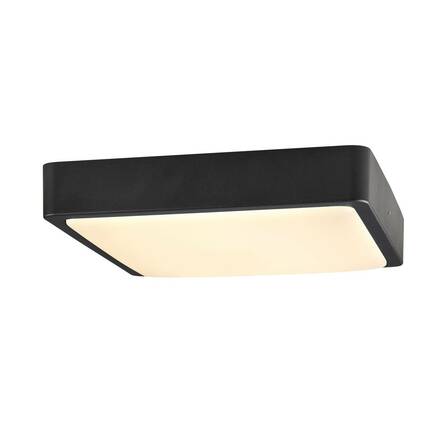 BIG WHITE AINOS SQUARE SENSOR Outdoor, nástěnné a stropní LED svítidlo, antracitové, spínač CCT 3000/4000K 1003452