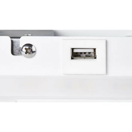 BIG WHITE SOMNILA SPOT vnitřní nástěnné svítidlo LED 3000K, bílá, verze vpravo vč. USB přípojky 1003458