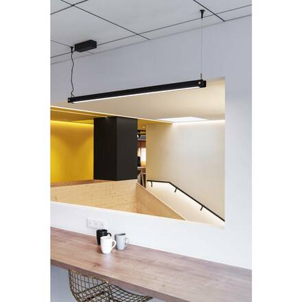 BIG WHITE NOYA PD PHASE vnitřní LED závěsné svítidlo černé CCT switch 2700/3000 K 1003530