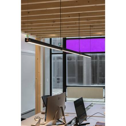 BIG WHITE NOYA PD PHASE vnitřní LED závěsné svítidlo černé CCT switch 2700/3000 K 1003530