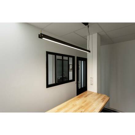 BIG WHITE NOYA PD PHASE vnitřní LED závěsné svítidlo černé CCT switch 2700/3000 K 1003530