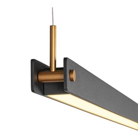 BIG WHITE NOYA PD PHASE vnitřní LED závěsné svítidlo černé CCT switch 2700/3000 K 1003530