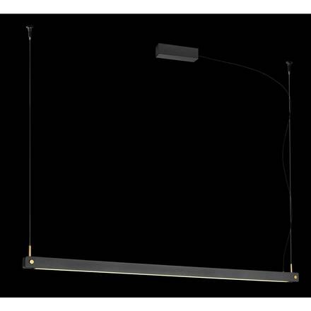 BIG WHITE NOYA PD PHASE vnitřní LED závěsné svítidlo černé CCT switch 2700/3000 K 1003530