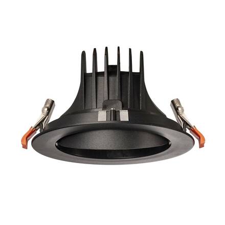 BIG WHITE NUMINOS MOVE DL XL vnitřní LED zápustné stropní svítidlo černá/černá 3000 K 40° otočné a výkyvné 1003724