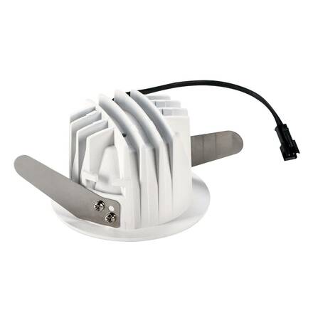 BIG WHITE NUMINOS DL S vnitřní LED zápustné stropní svítidlo bílá/černá 2700 K 20° včetně listových pružin 1003781