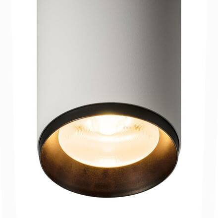 BIG WHITE NUMINOS CL PHASE L vnitřní LED přisazené stropní svítidlo bílá/černá 2700 K 24° 1004318
