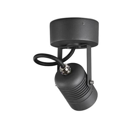 BIG WHITE LED SPOT SP venkovní LED nástěnné přisazené svítidlo antracit 3000 K 1004649