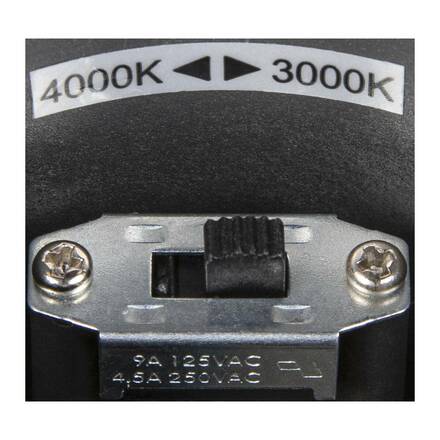 BIG WHITE OVALISK WL venkovní LED nástěnné přisazené svítidlo antracit CCT switch 3000/4000 K 1004678