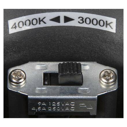 BIG WHITE OVALISK WL Sensor venkovní LED nástěnné přisazené svítidlo antracit CCT switch 3000/4000 K 1004679