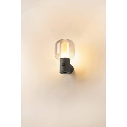 BIG WHITE OVALISK WL Sensor venkovní LED nástěnné přisazené svítidlo antracit CCT switch 3000/4000 K 1004679