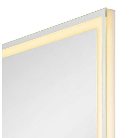 BIG WHITE TRUKKO WL vnitřní LED nástěnné zrcadlo hranaté s funkcí odmlžení alu 1004730