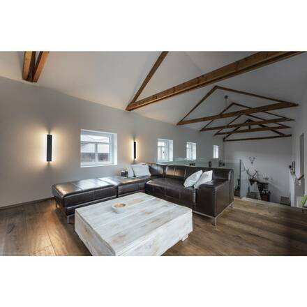 BIG WHITE DIRETO 60 WL vnitřní LED nástěnné přisazené svítidlo černé CCT switch  2700/3000 K 1004740