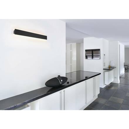 BIG WHITE DIRETO 90 WL vnitřní LED nástěnné přisazené svítidlo černé CCT switch  2700/3000 K 1004742