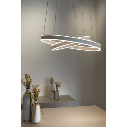 BIG WHITE ONE DOUBLE PD PHASE UP/DOWN vnitřní LED závěsné svítidlo bílé CCT switch 2700/3000 K 1004766