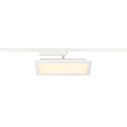 BIG WHITE (SLV) PANEL TRACK square 150 x 300 mm 1fázový spot bílý 18 W 3000 K 1004934