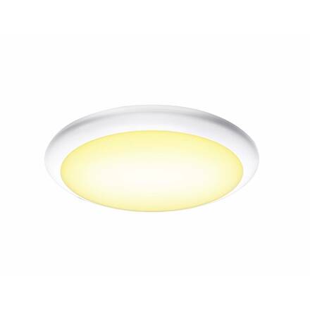 BIG WHITE RUBA 27 CW venkovní LED nástěnné a stropní přisazené svítidlo bílé CCT switch 3000/4000 K 1005089