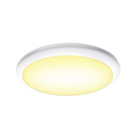 BIG WHITE RUBA 42 CW venkovní LED nástěnné a stropní přisazené svítidlo bílé CCT switch 3000/4000 K 1005090