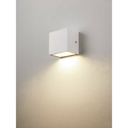 BIG WHITE SITRA S WL SINGLE venkovní LED nástěnné přisazené svítidlo bílé CCT switch 3000/4000 K 1005149