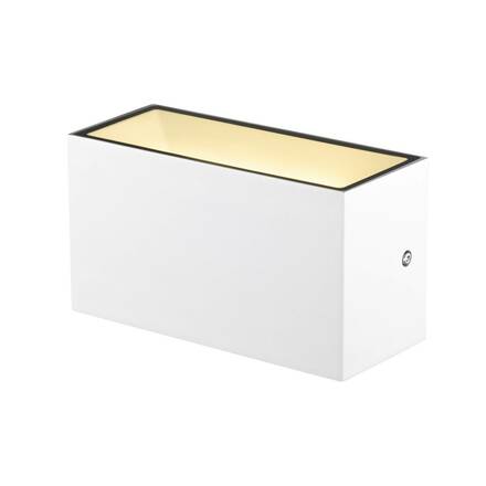 BIG WHITE SITRA M WL UP/DOWN venkovní LED nástěnné přisazené svítidlo, bílé CCT switch 3000/4000 K 1005153