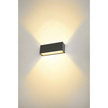 BIG WHITE SITRA L WL UP/DOWN venkovní LED nástěnné přisazené svítidlo antracit CCT switch 3000/4000 K 1005155