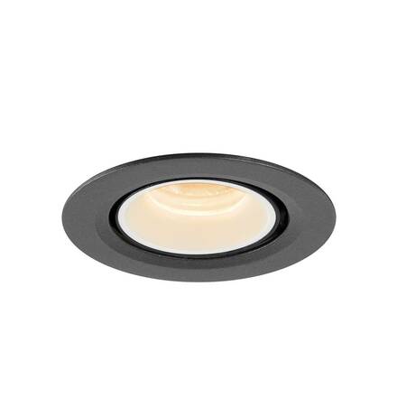 BIG WHITE NUMINOS GIMBLE XS zápustné stropní svítidlo černé/bílé 2700 K 20° 1005814