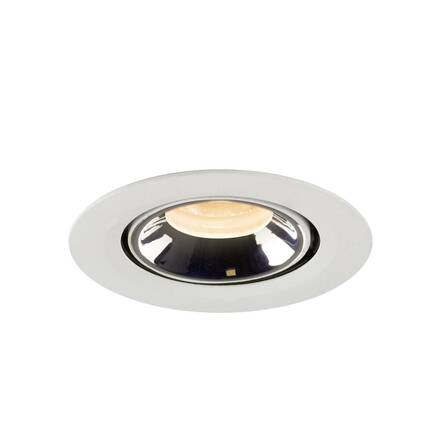 BIG WHITE NUMINOS GIMBLE XS zápustné stropní svítidlo bílé/chrom 2700 K 20° 1005824