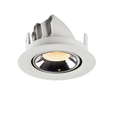 BIG WHITE NUMINOS GIMBLE XS zápustné stropní svítidlo bílé/chrom 2700 K 20° 1005824