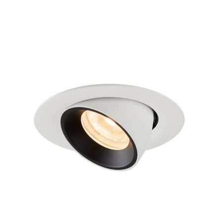 BIG WHITE NUMINOS GIMBLE XS zápustné stropní svítidlo bílé/černé 2700 K 40° 1005825