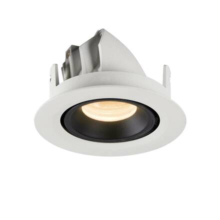 BIG WHITE NUMINOS GIMBLE XS zápustné stropní svítidlo bílé/černé 2700 K 40° 1005825