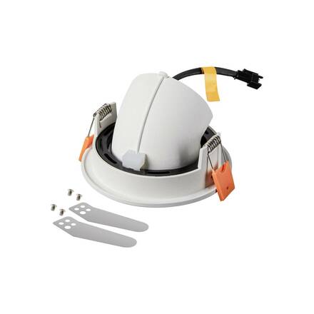 BIG WHITE NUMINOS GIMBLE S zápustné stropní svítidlo bílé/chrom 2700 K 20° 1005878