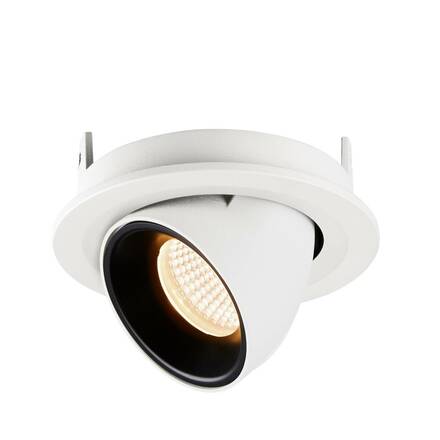 BIG WHITE NUMINOS GIMBLE S zápustné stropní svítidlo bílé/černé 2700 K 40° 1005879