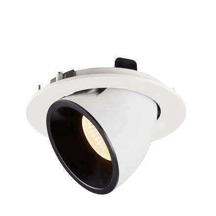 BIG WHITE NUMINOS GIMBLE L zápustné stropní svítidlo bílé/černé 2700 K 40° 1005987