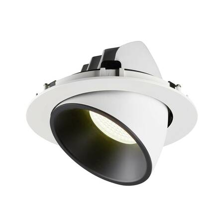 BIG WHITE NUMINOS GIMBLE XL zápustné stropní svítidlo bílé/černé 4000 K 20° 1006074