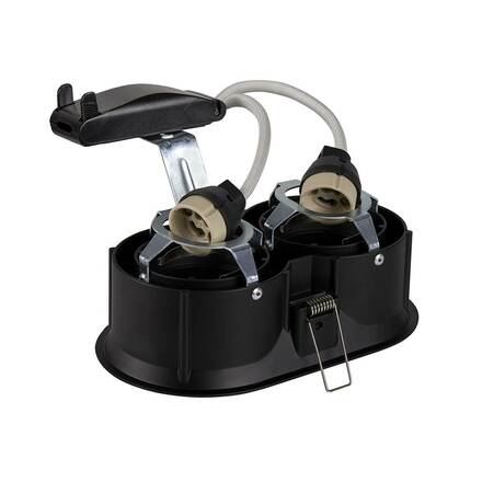 BIG WHITE HORN double QPAR51 zápustné stropní svítidlo černé 25 W 1006121