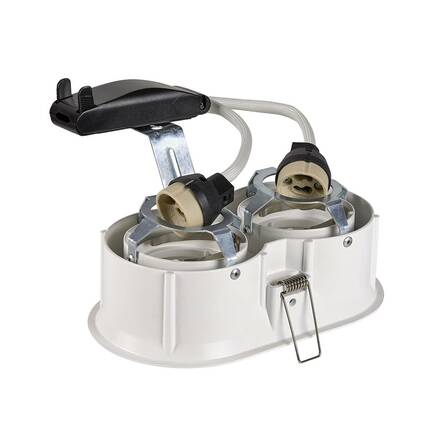 BIG WHITE HORN double QPAR51 zápustné stropní svítidlo bílé 25 W 1006122