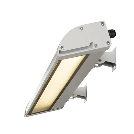 BIG WHITE (SLV) VANO WING SP DALI nástěnné přisazené svítidlo šedé 25 W 1400 lm 3000 K CRI80 120d DALI 1006268
