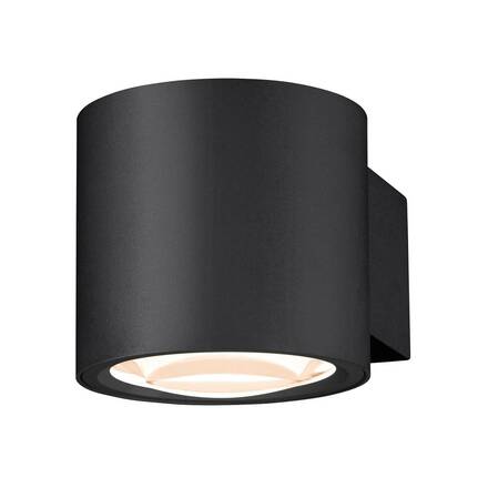 BIG WHITE (SLV) OCULUS WL PHASE nástěnné přisazené svítidlo černé 8,5 W 570 lm 2000–3000 K CRI90 100d stmívatelné 1006307