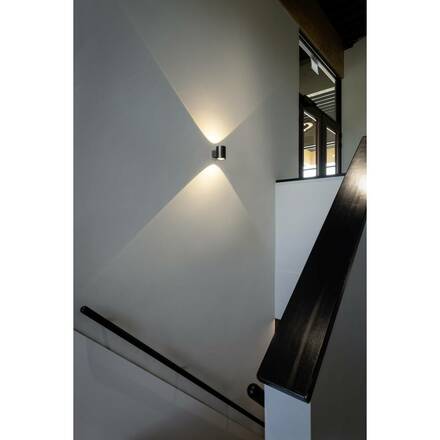 BIG WHITE (SLV) OCULUS WL PHASE nástěnné přisazené svítidlo černé 8,5 W 570 lm 2000–3000 K CRI90 100d stmívatelné 1006307