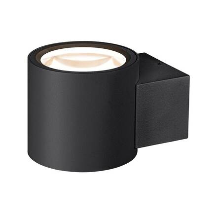 BIG WHITE (SLV) OCULUS WL PHASE nástěnné přisazené svítidlo černé 8,5 W 570 lm 2000–3000 K CRI90 100d stmívatelné 1006307