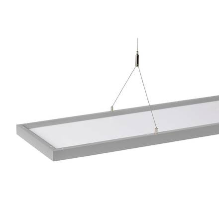 BIG WHITE (SLV) WORKLIGHT PD závěsné svítidlo stříbrné 57 W 5000 lm 4000 K CRI80 80d DALI 1006345