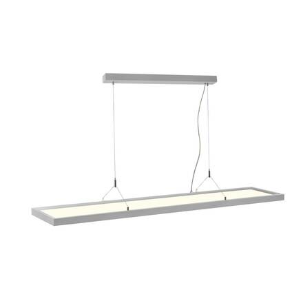 BIG WHITE (SLV) WORKLIGHT PD závěsné svítidlo stříbrné 57 W 5000 lm 4000 K CRI80 80d DALI 1006345