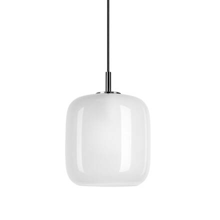 BIG WHITE (SLV) PANTILO 20 PD E27 závěsné svítidlo, bílá/chrom 1006396