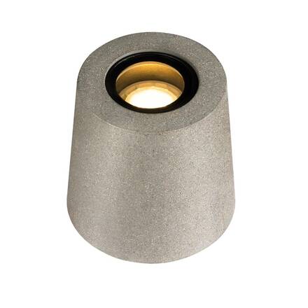 BIG WHITE (SLV) CONCRETO FL stojací lampa, kulatá GU10 šedá 10 W 1006408