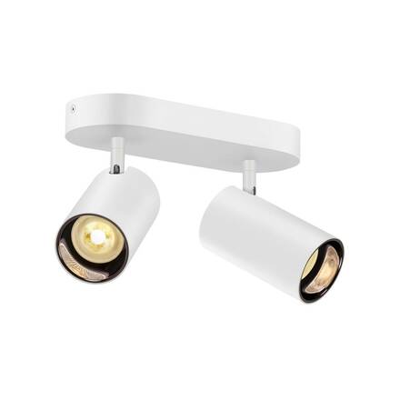 BIG WHITE (SLV) ASTO TUBE stropní přisazené svítidlo, válcové, max. 2x 10 W, bílé 1006426