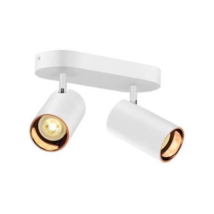BIG WHITE (SLV) ASTO TUBE stropní přisazené svítidlo, válcové, max. 2x 10 W, bílé 1006426