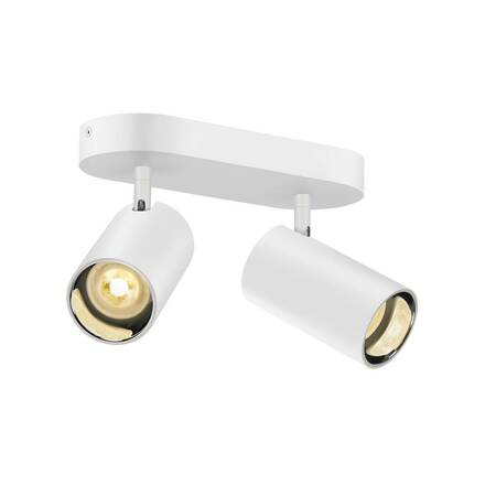 BIG WHITE (SLV) ASTO TUBE stropní přisazené svítidlo, válcové, max. 2x 10 W, bílé 1006426