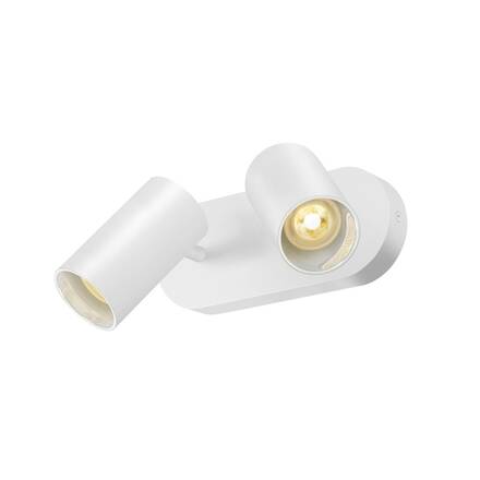 BIG WHITE (SLV) ASTO TUBE stropní přisazené svítidlo, válcové, max. 2x 10 W, bílé 1006426